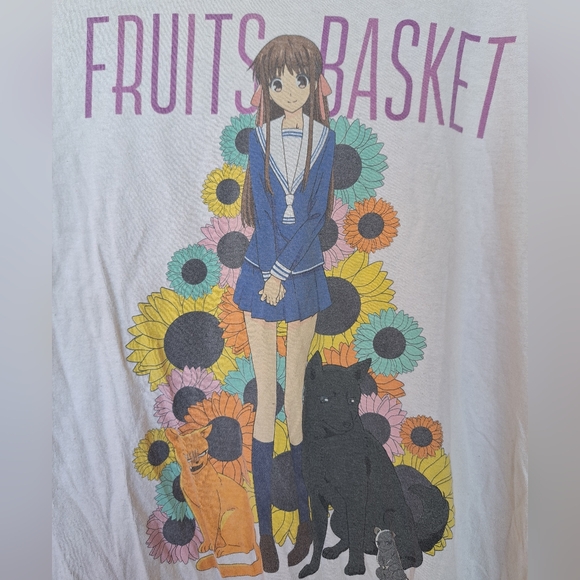 Fruits Basket Graphic T-Shirt size L - Picture 2 of 4